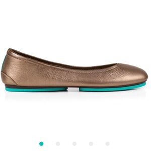 Tieks ballet flats metallic bronze size 8
